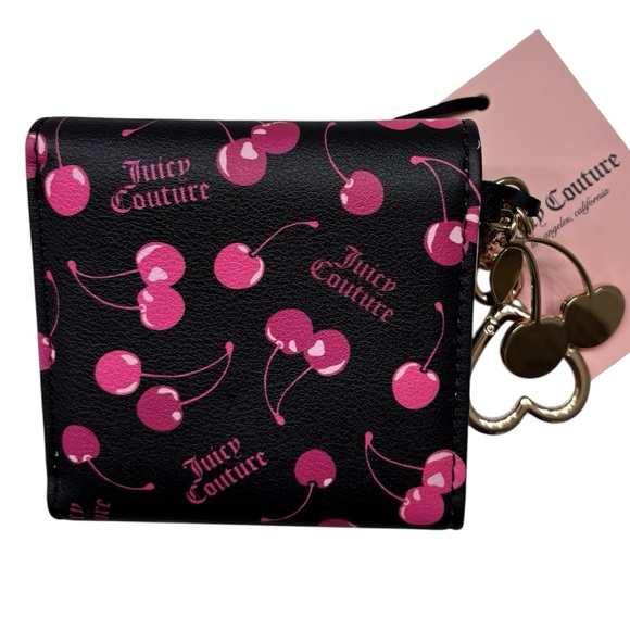 Juicy Couture Cherry on Top envelope flap wallet - NWT - Picture 2 of 8